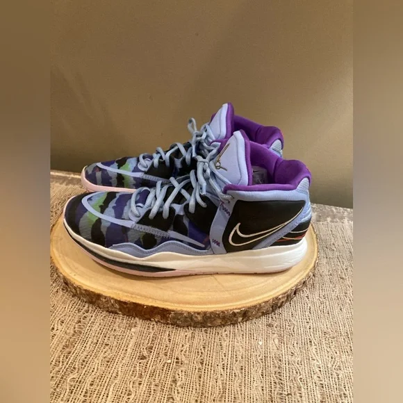 Nike Kyrie Infinity Aluminum Blue Sneakers,‎ Size 8.5 CZ0204-400